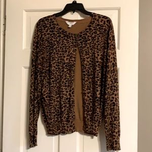 Leopard cardigan